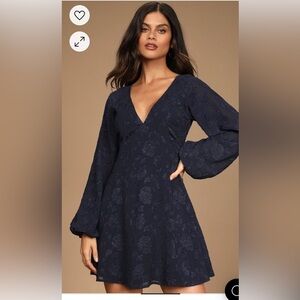 Never Worn (with tags)size L. Jacquard Dress